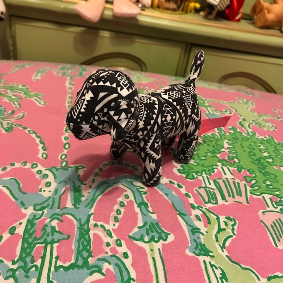PINK Victoria's Secret Black and White Dog - Picture 2 of 7